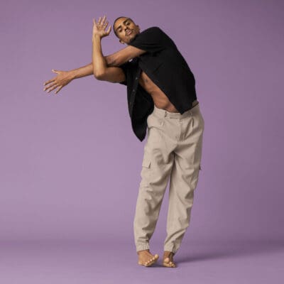 Jacoby Pruitt movement shot by Stephanie Crousillat