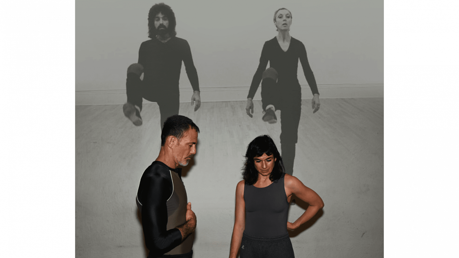 Photos by Babette Mangolte (b&w) and Daqi Fang (color)